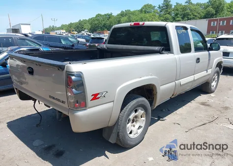 2004 Chevrolet Silverado 1500 Z71 из США, поврежденный, VIN 1GCEK19T44E372694